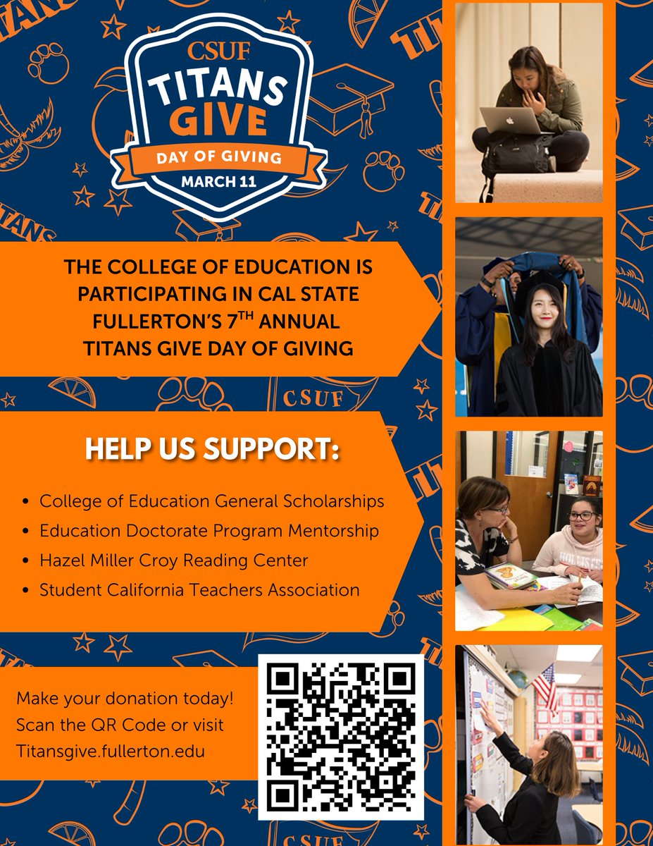 CSUF College of Education tweet media