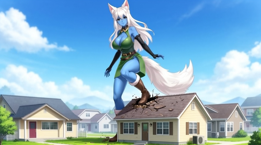 Zaela Zhezzaia | Babiniku Blue Catgirl Virus tweet media