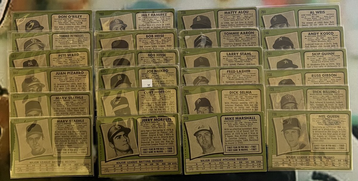 <a href="/CardsStory/">Cards With A Story</a> 1971 Topps High Numbers Lot
$20 shipped