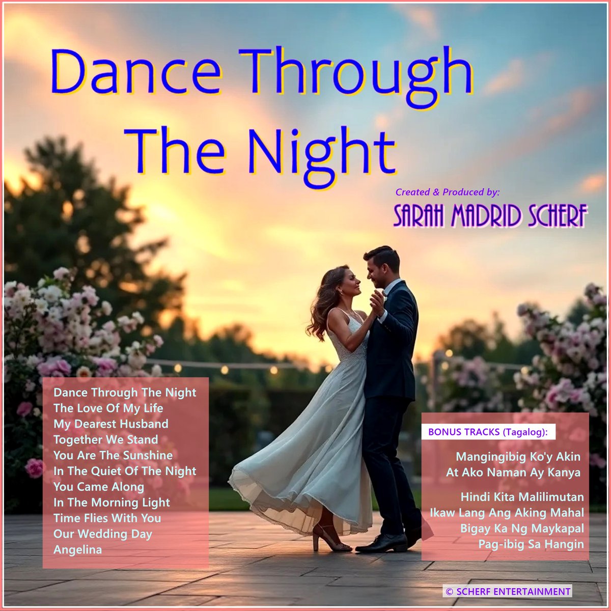 NEW RELEASE: So excited that Sarah's new beautiful romantic album "DANCE THROUGH THE NIGHT" is out now! 16 original love songs. Listen at: 
Apple Music: music.apple.com/us/album/dance… 
#Spotify : open.spotify.com/album/7sB6BJ83… 
Amazon Music, YouTube Music, etc.
---
#indieartists JUST ANNOUNCED