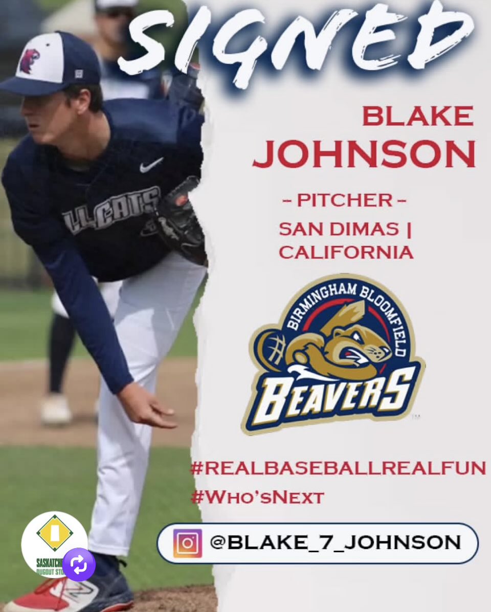 Congratulations to Red Sox alumni Blake Johnson on a Pro contract signing.
