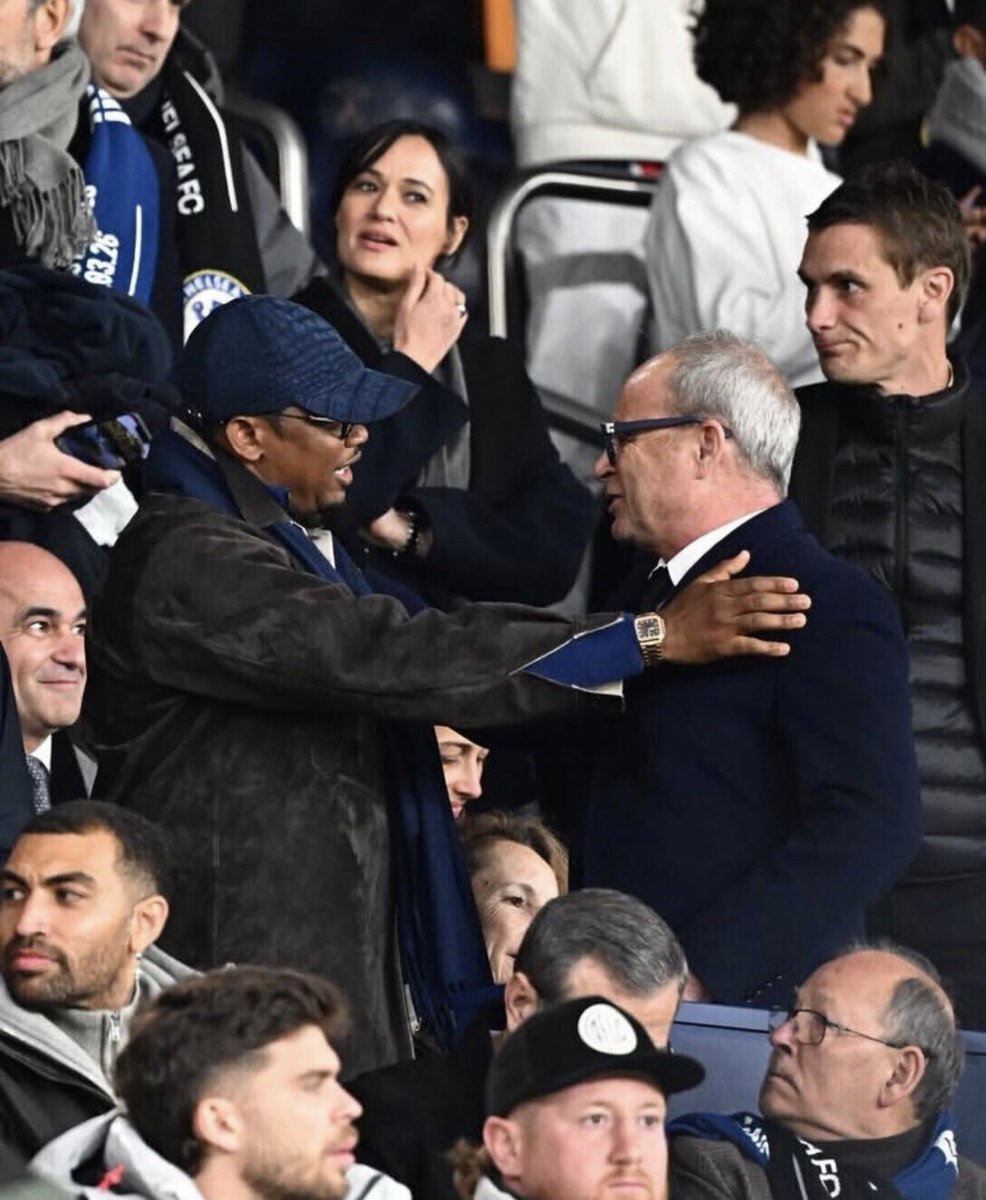 Samuel Eto’o au Parc des Princes.

📍Paris