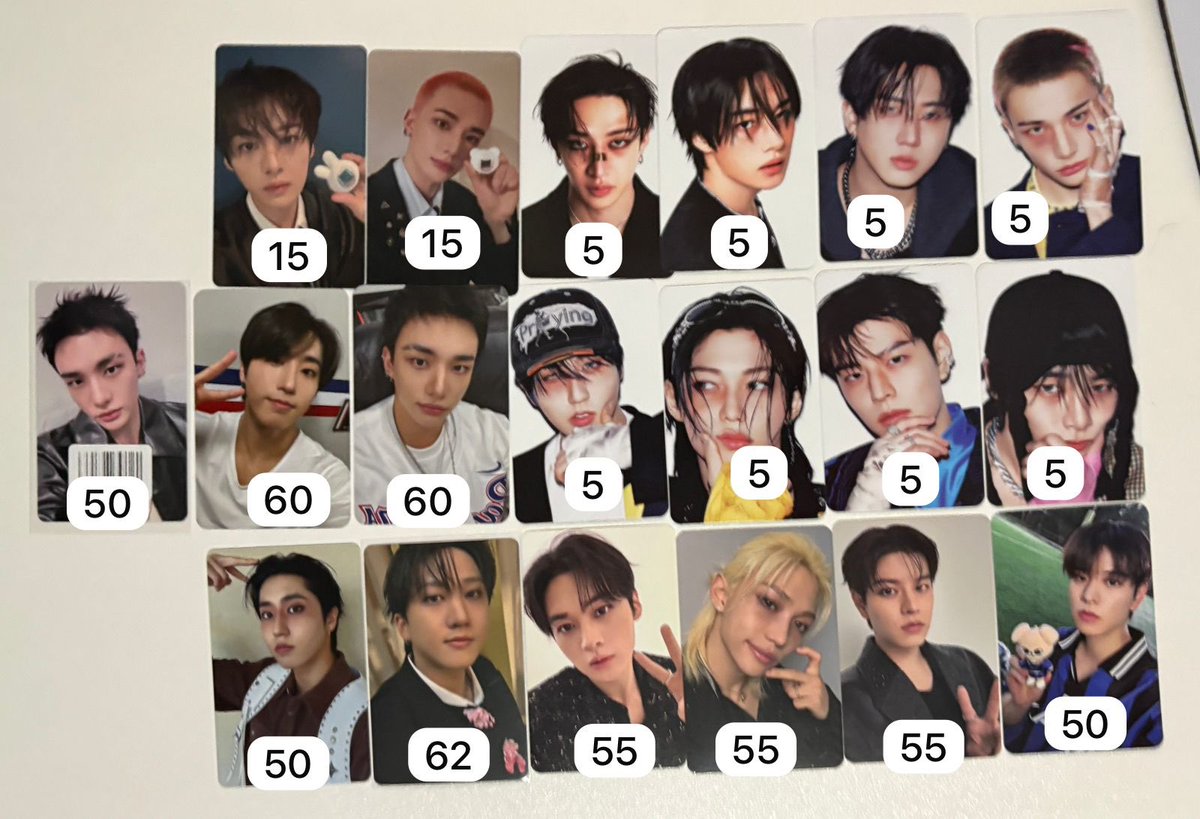 SALDÃO STRAY KIDS!!! 
• valores na imagem + frete* 
• ⁠dou desconto acima de 3 pcs, exceto os de R$5!!! 

*via módico (R$11 fixo) ou calculo superfrete
⏳ reservo com certeza de compra
💌 feedbacks em ccaptorsji (ig)
💴 aceito pix/picpay

VOU AOS CORREIOS NA SEMANA QUE VEM!!!!