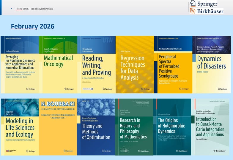 SpringerMath tweet media