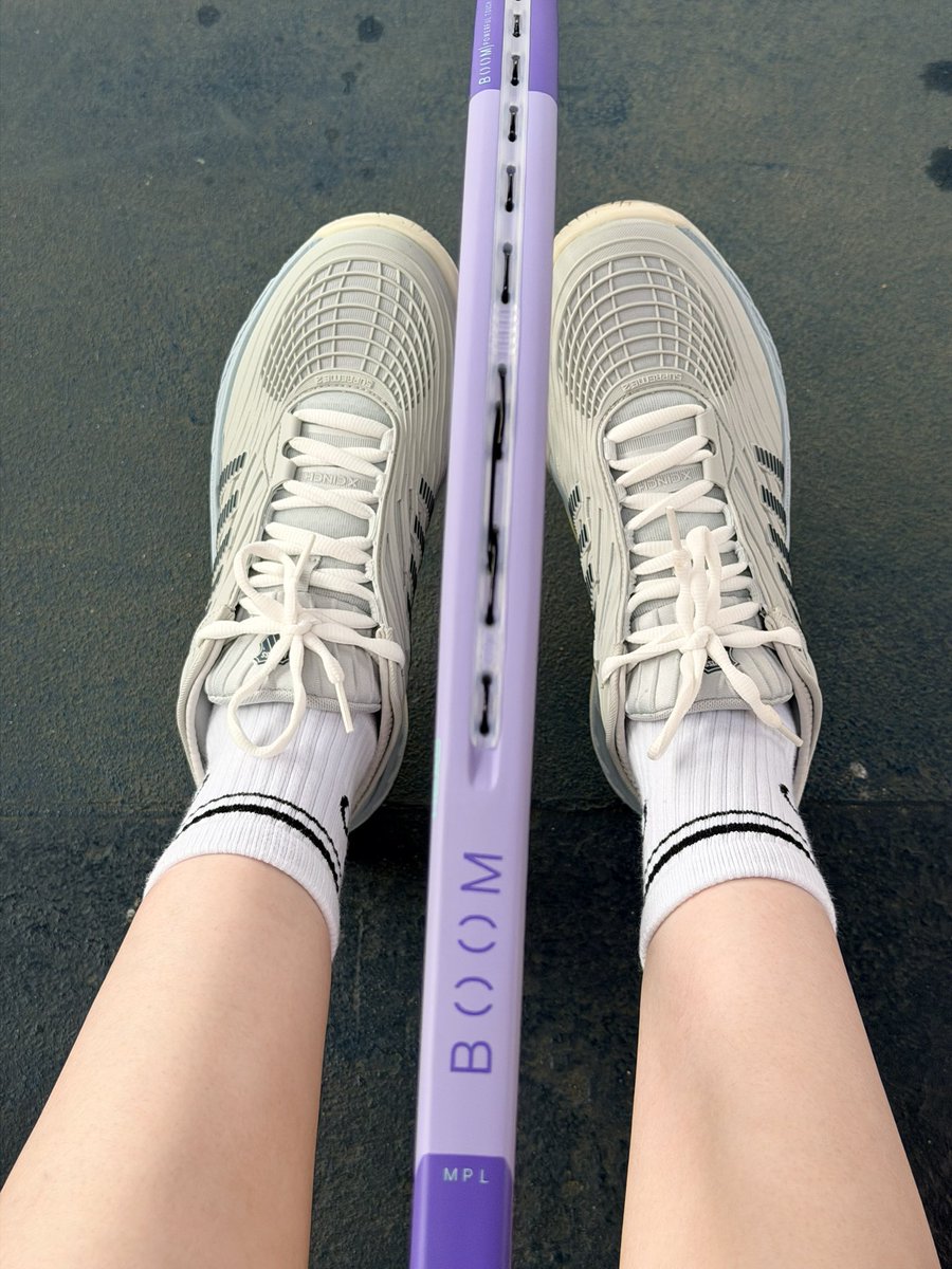 MercadoJen's tweet image. Match point energy, powered by @KSWISSPH 👟🎾👱‍♀️ Thank you! 🫶🏻

#tennis #tennistime #gametime #kswiss #sportstyle