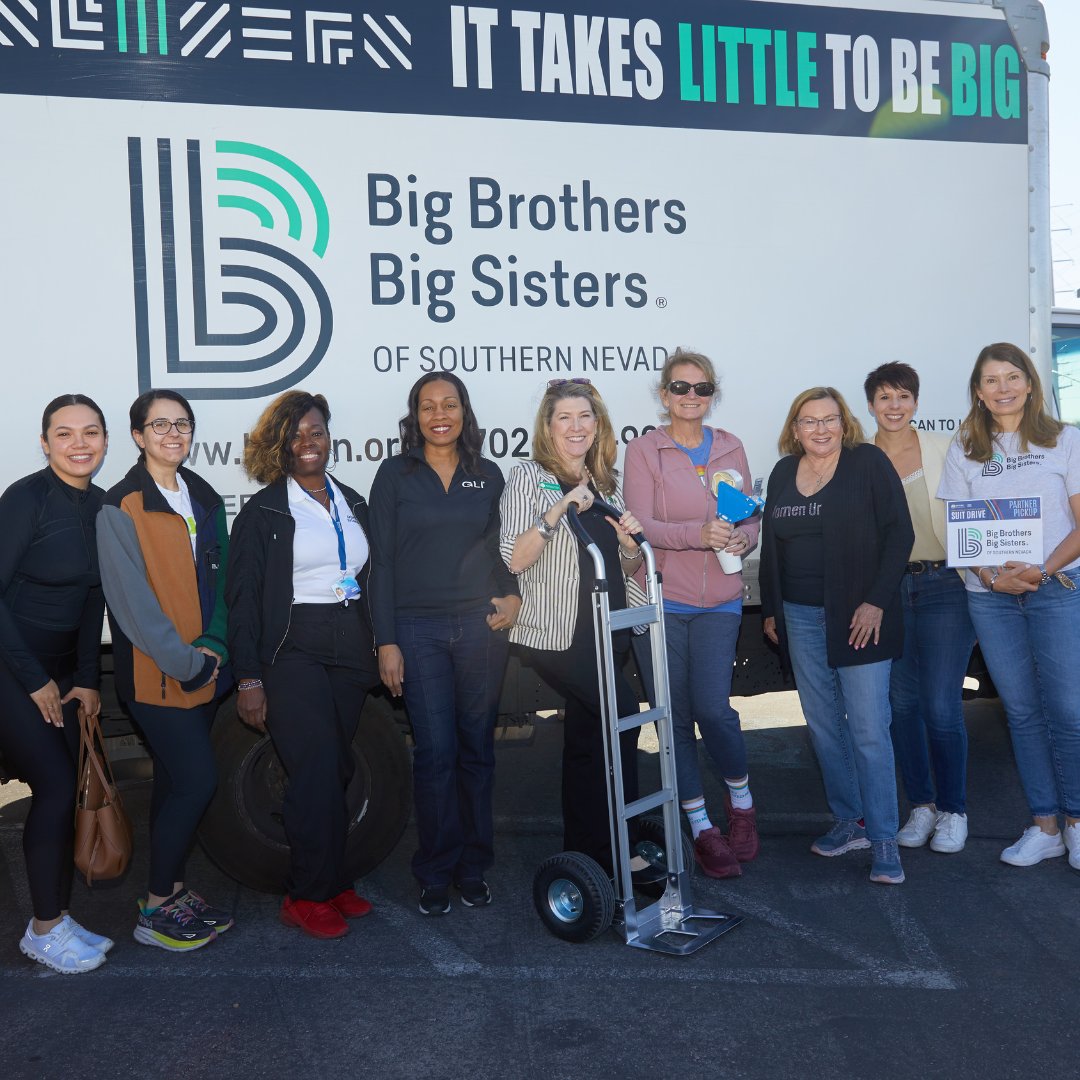 UWSN's tweet photo. The Women United Suit Drive collected 24,805 donations this year to support women across Southern Nevada on their path to professional stability. From community donations to Sip N Sort volunteers who helped organize it all, this impact was made together.

https://t.co/BLbzwLCjtK https://t.co/y7ZHqoFhoF