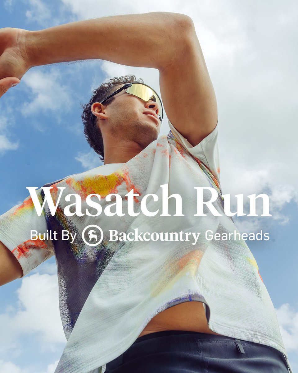 backcountry's tweet photo. Did we just make the perfect performance running tops? Meet the Wasatch Run, inspired by the rugged and wild mountains in our backyard. These lightweight, moisture-wicking, quick-drying, odor-fighting tops are ready to go wherever you’re running.
https://t.co/BGNxxV13Y2 https://t.co/BMjybJmiVN