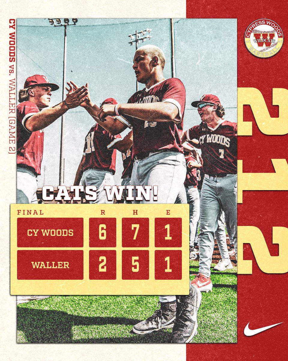 Cypress Woods Baseball tweet media