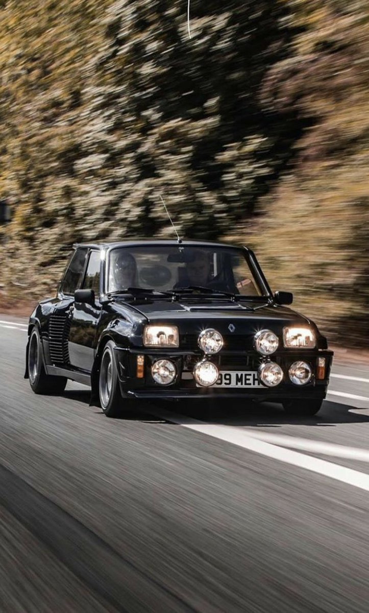 🟦⬜🟥 1985 #Renault 5 Turbo 2