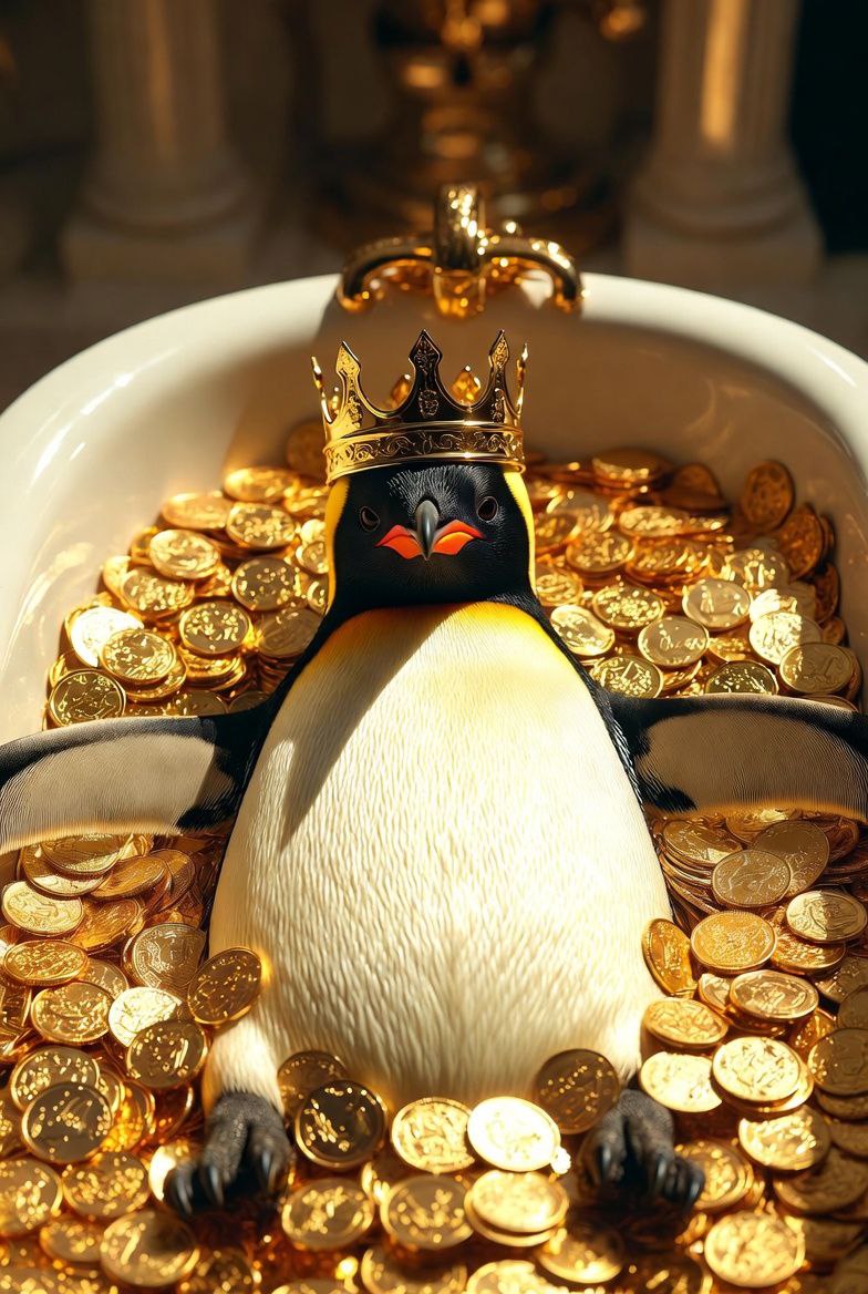 Hold and sleep Like an Emperor! 🐧👑

CA: 7ZrGwnTE5Sg3nnTWoeLCykEDwipDqMzJjUvEMsPLpump
