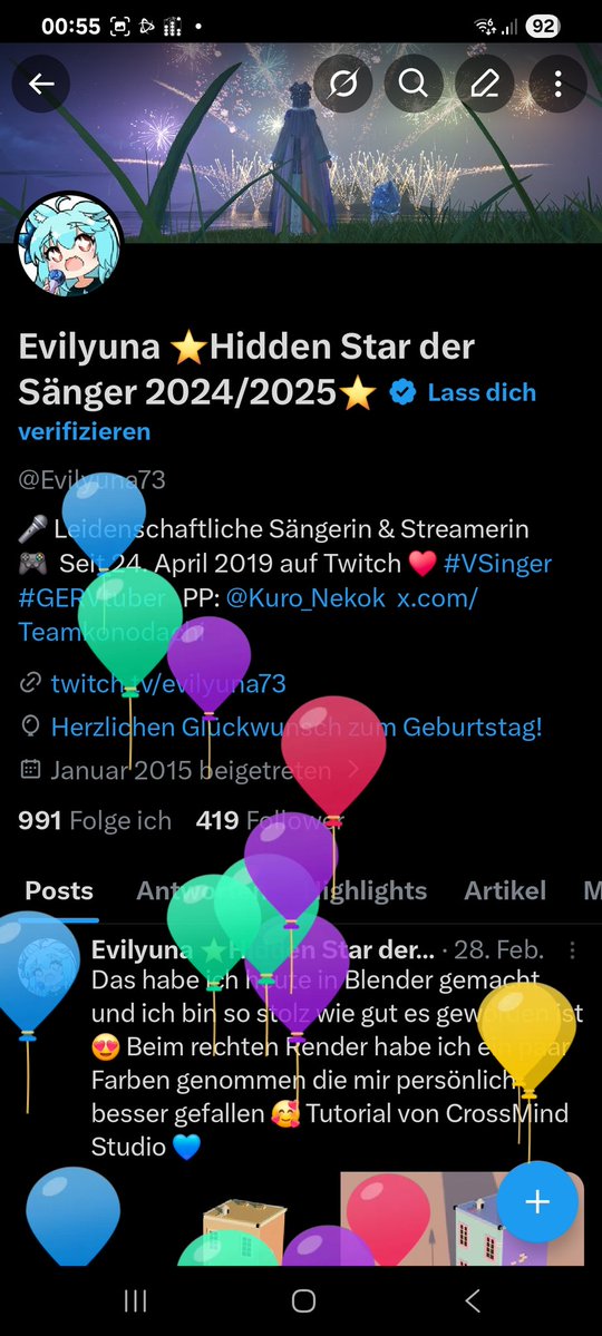 Evilyuna ⭐​Hidden Star der Sänger 2024/2025⭐​ tweet media