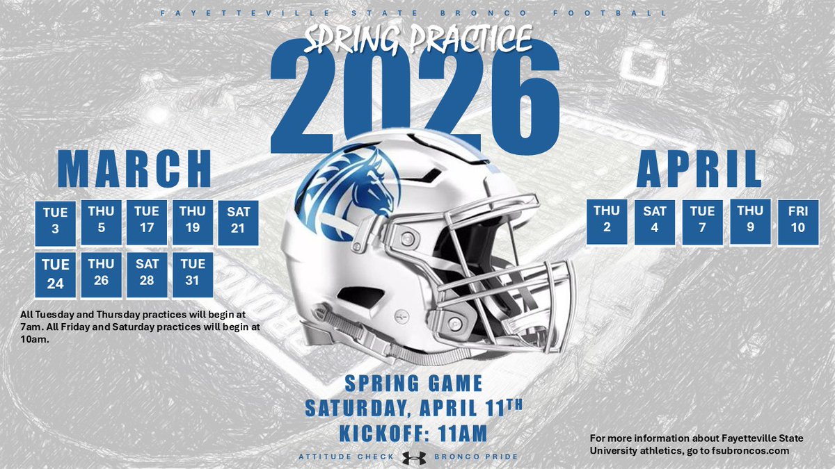 Fayetteville State Football tweet media