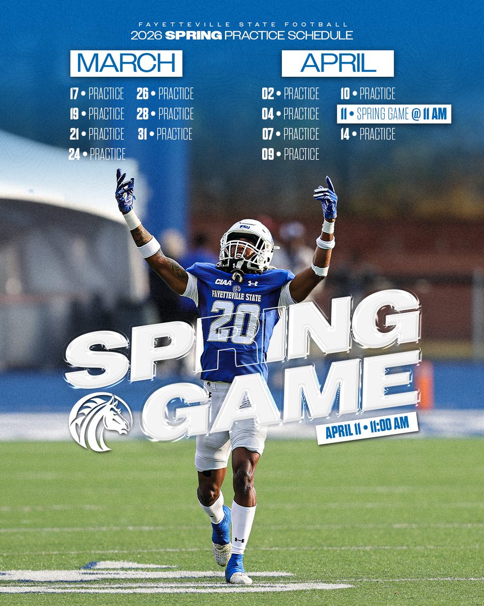 Fayetteville State Football tweet media