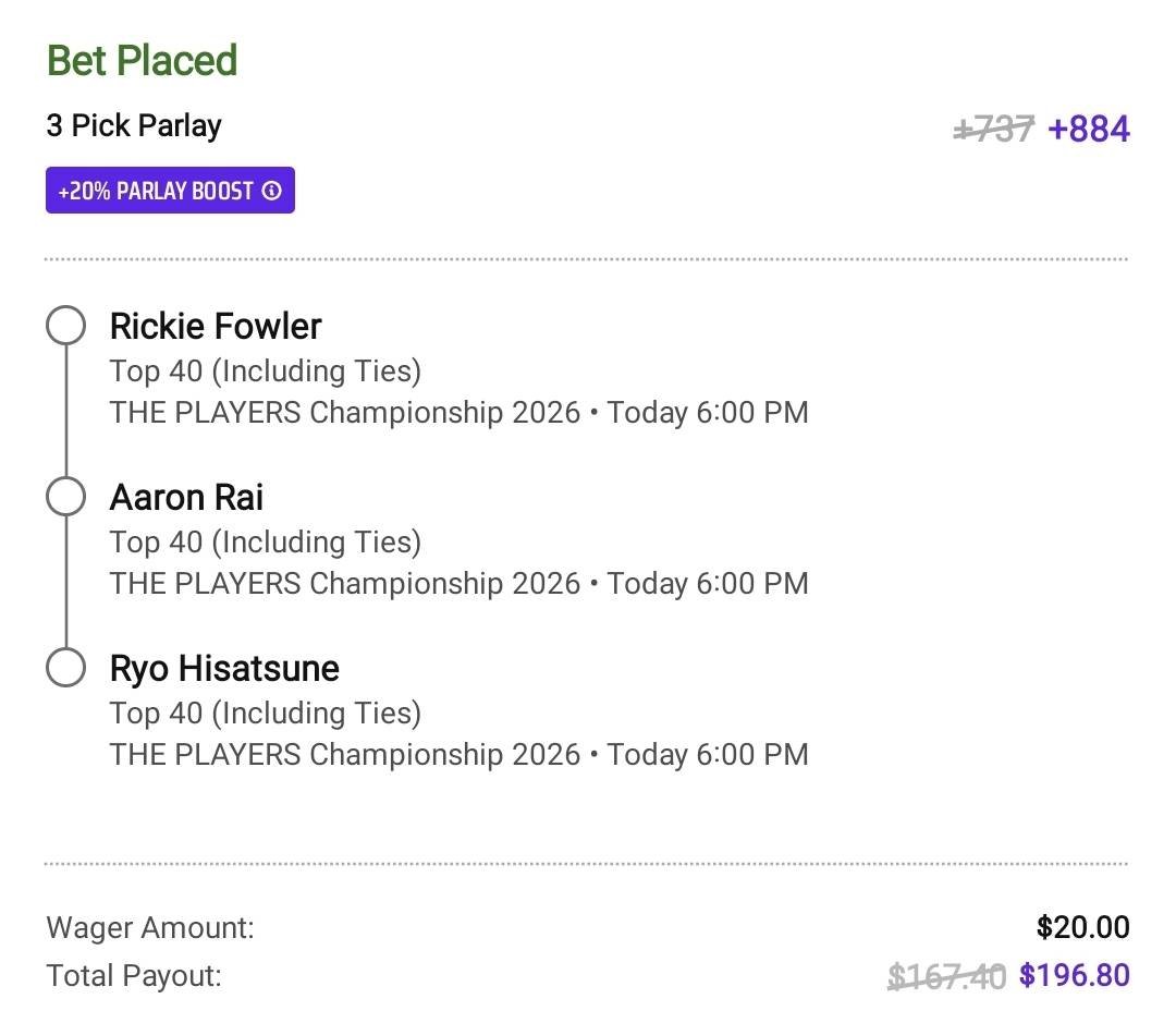 Tees Golf Picks tweet media