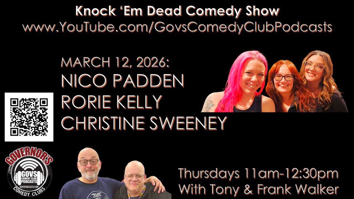 Govs Comedy Club podcasts tweet media