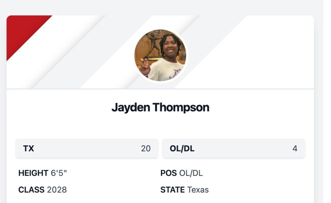 Jayden Thompson 3⭐️ tweet media