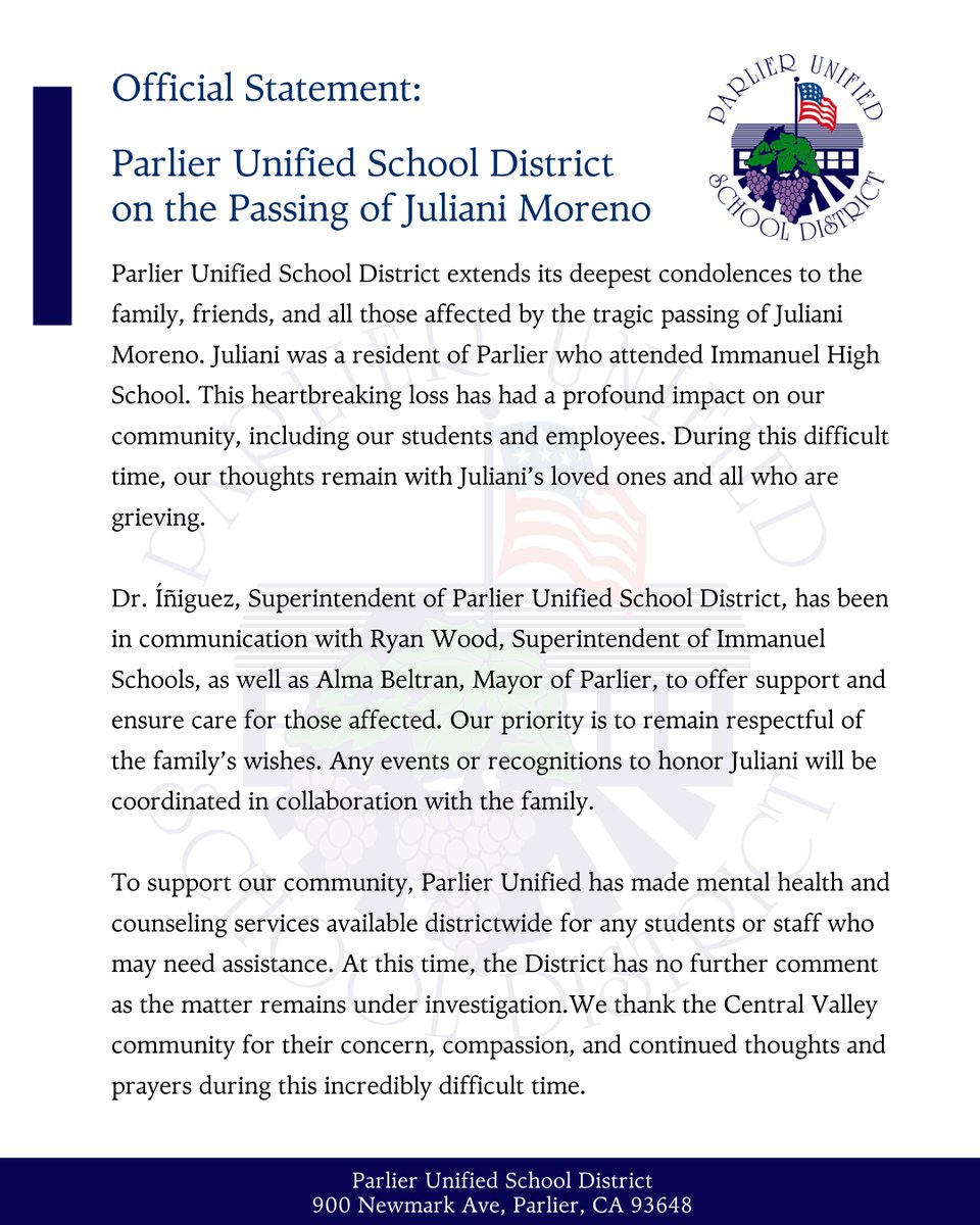 Parlier Unified School District tweet media