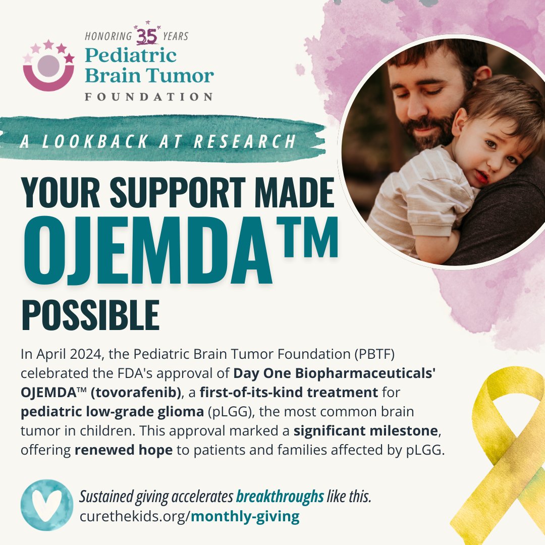 Pediatric Brain Tumor Foundation tweet media