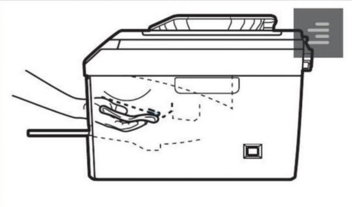 I bet this feels so good if you're a printer.