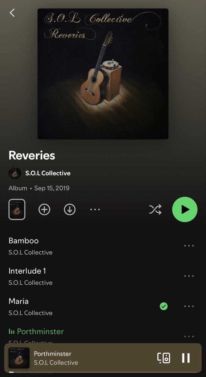 Adam_Robbins's tweet photo. @Slackonbothsydz Reveries by SOL Collective. Lush, jazzy, virtually perfect. https://t.co/O1kyd2j9AS