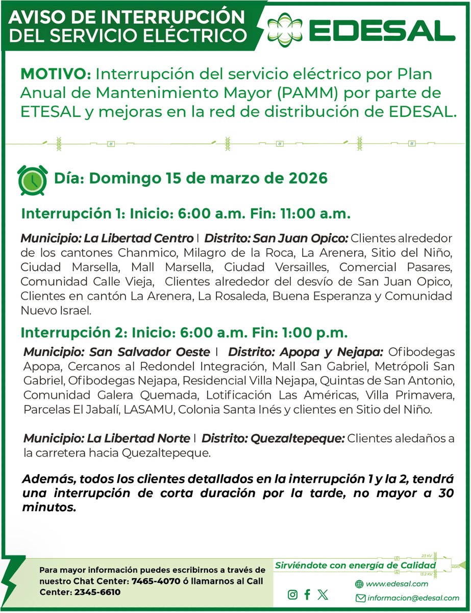 Edesal SV tweet media