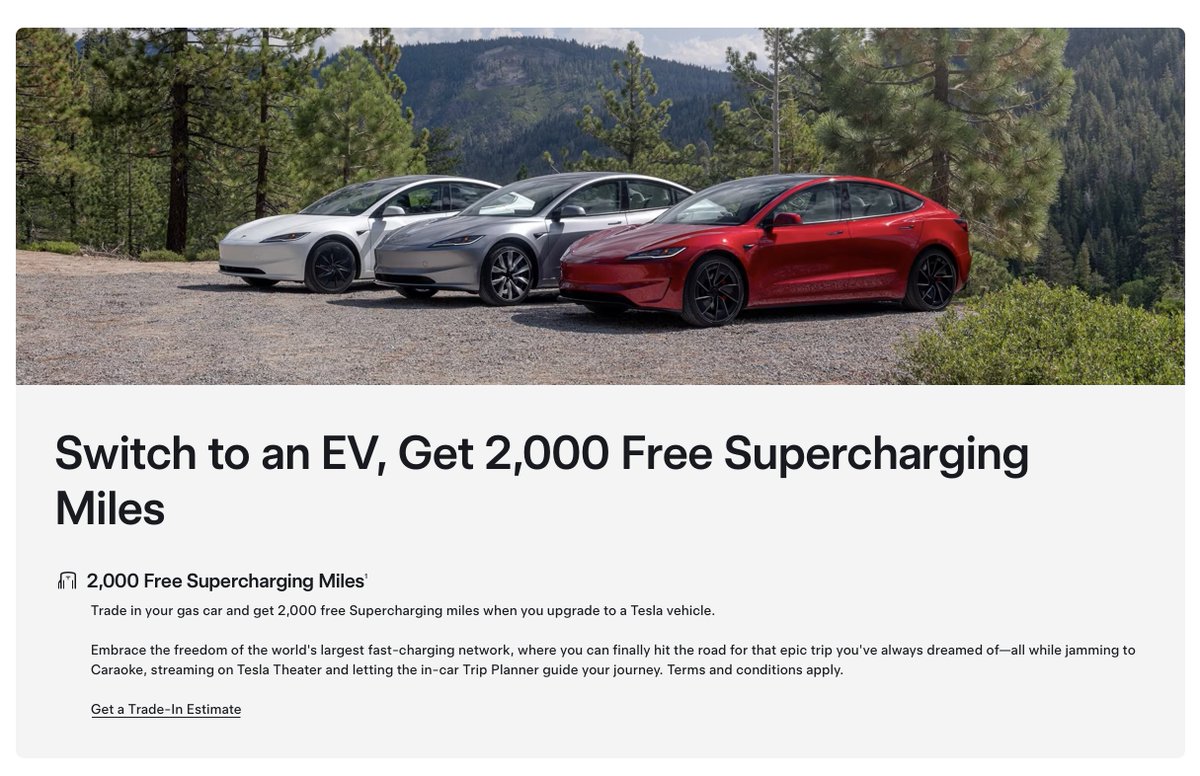 Tesla North America tweet media