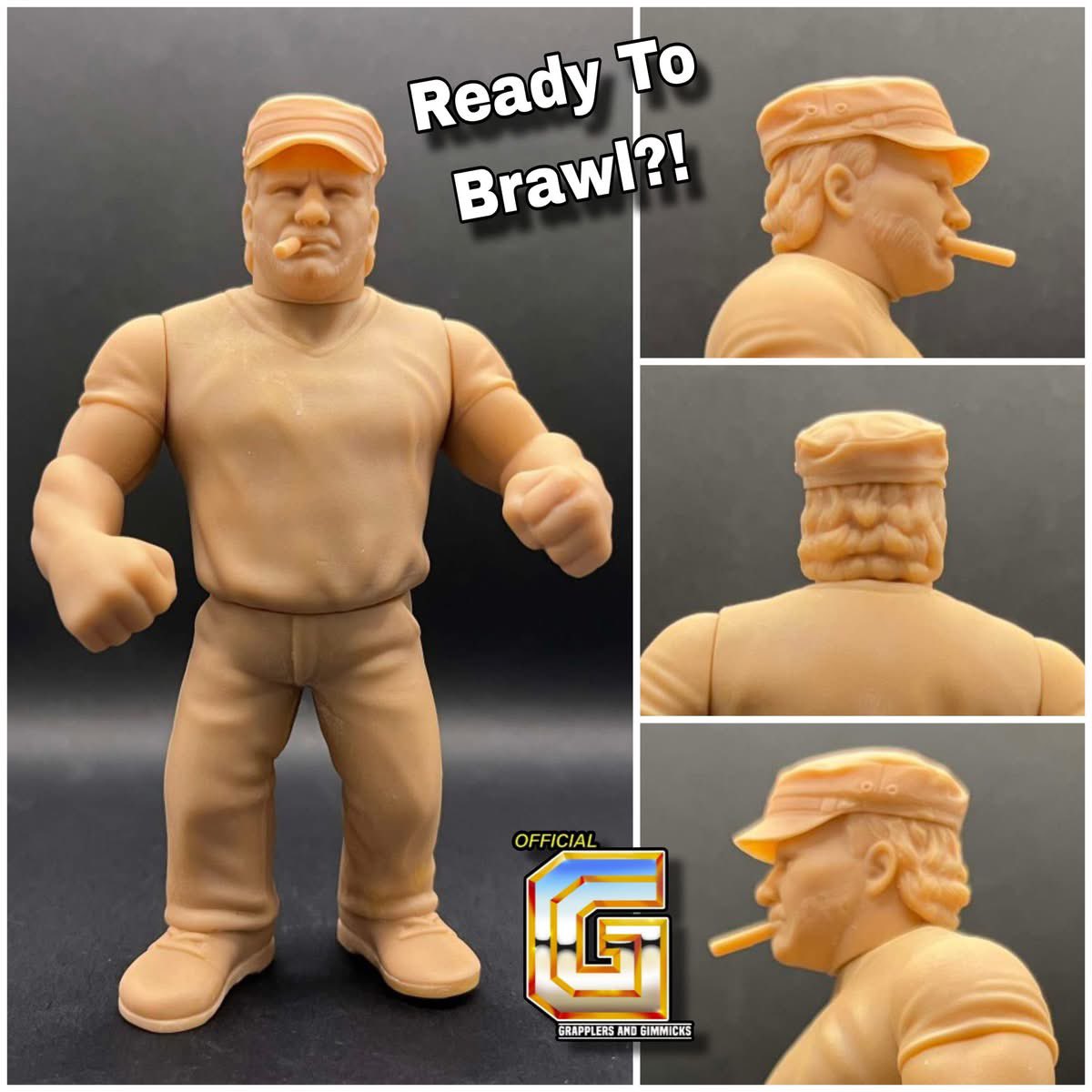 GGOfficialToys's tweet image. Brawling his way into reality @brawlerreal  #GG