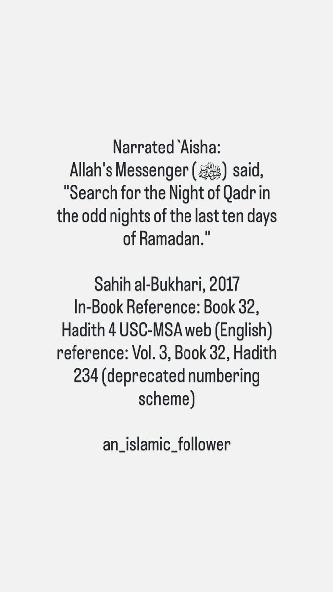 an_islamic_'s tweet photo. Laylatul Qadr.
A night better than 1000 months.

Don’t miss these nights.
Pray. Make dua. Seek forgiveness.

May Allah allow us to witness Laylatul Qadr. Ameen. 🤲

#LaylatulQadr #Ramadan #Islam #Muslim https://t.co/daGhCRmMAY