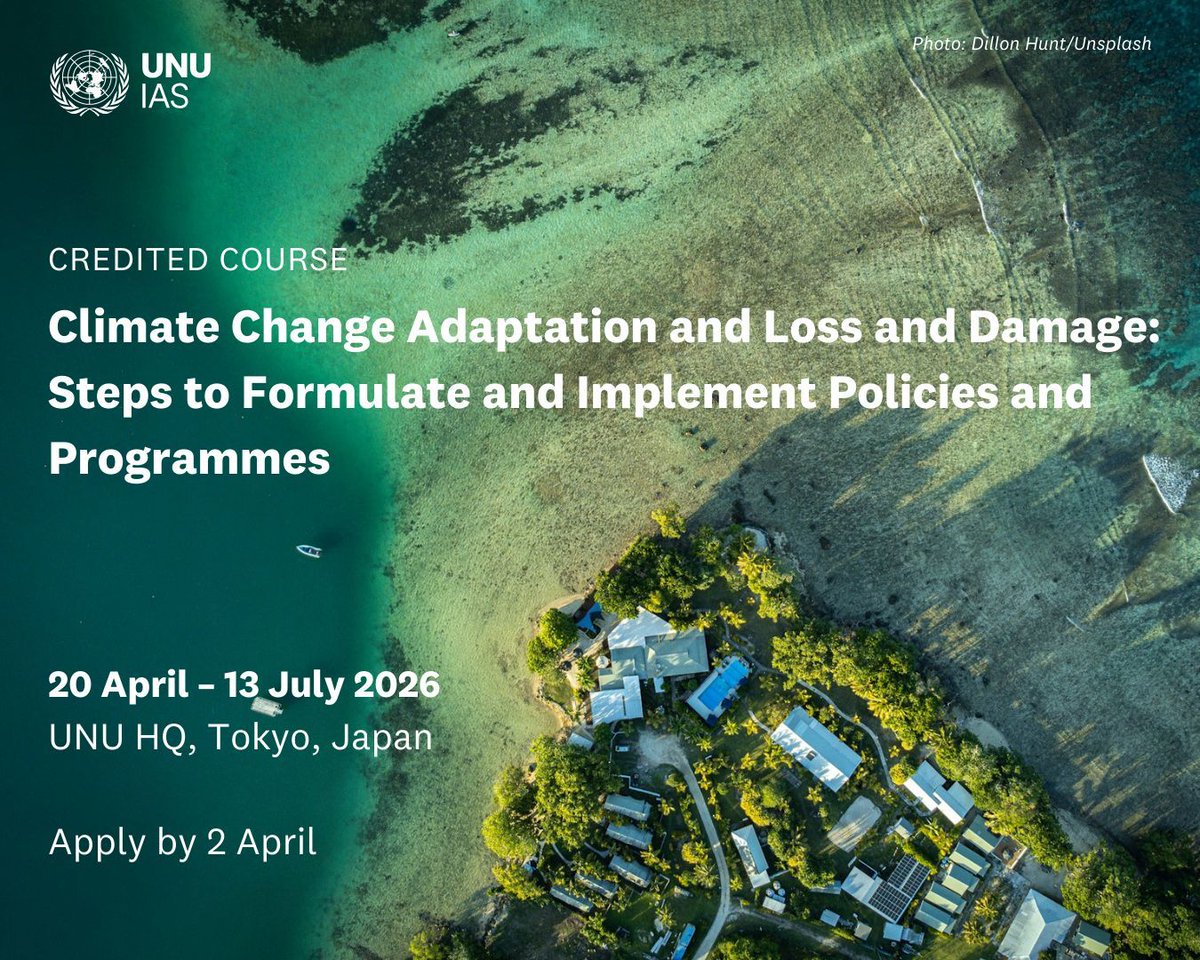 UN University – IAS tweet media