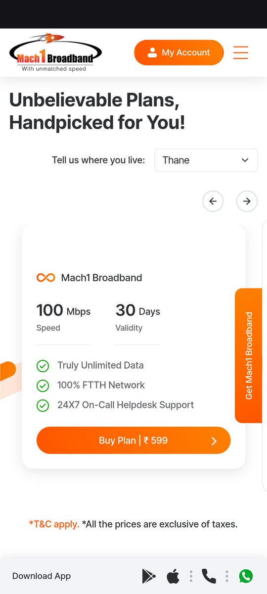 LohakareSumit's tweet photo. @saloniigavde I have local wifi service provider, reasonable price with best service, been using it for 6 yrs now! https://t.co/AIfd7AgY84