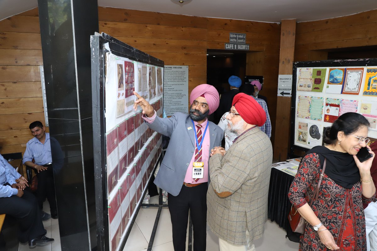 pinakamediawork's tweet photo. (3/3) Official Pictures #SikhlensIndia2026 | Post 60 - Issued on March 12, 2026 | Glimpses of the Exhibitions | Sikh Art 🎨 offered a breathtaking visual treat, creating an immersive museum environment that brought the vastness of #Sikh heritage and history to life. @SikhLens https://t.co/Dxvt32NaV1