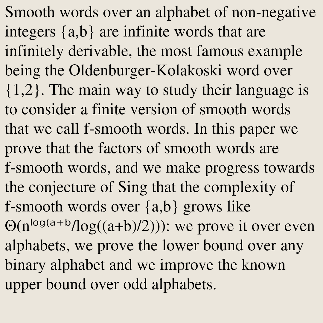 Formal Languages and Automata Theory arXiv tweet media