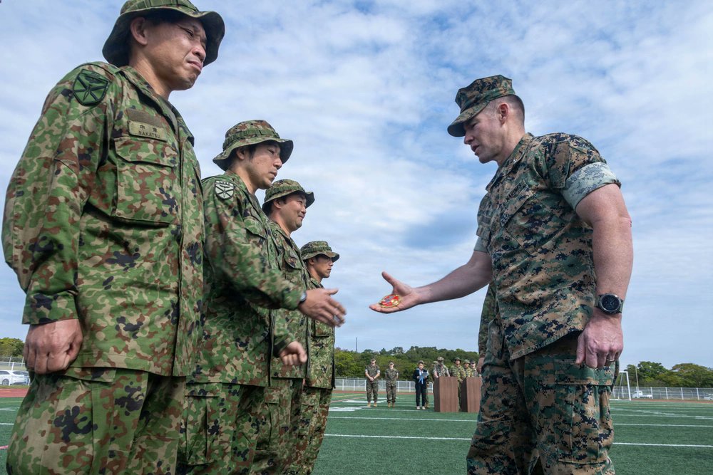2026年3月9日、米海兵隊キャンプ・ハンセンにおいて、日米共同訓練
