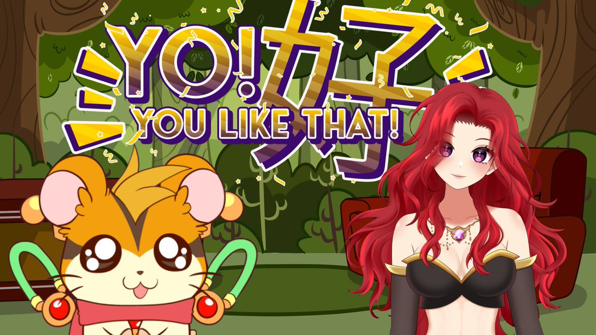 TOMORROW A NEW EPISODE OF YO! YOU LIKE THAT! we'll be having <a href="/Maiden_Melody_/">Melly Mel 🦋</a> on talking about one of her favorite game series. Come to the link below at 8pm CST to catch the show live! Let's go! #vtuber