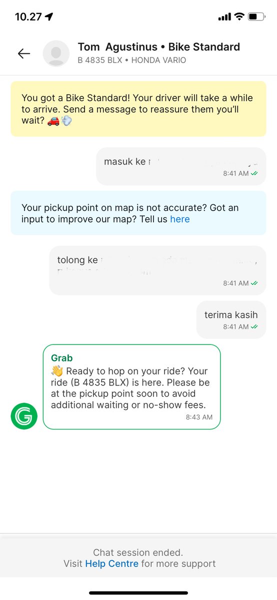 satwrnvs's tweet photo. drivernya nih @GrabID kok bisa sih ngatain customernya TOLOL secara langsung? udah sampe tapi malah nge cancel dan marah2 didepan muka saya nih. kalo gamau ambil info aja tp malah diem tbtb jalan dan sampe lokasi? gimana nih kok bisa sih drivernya begitu mulutnya😅😅 https://t.co/IpqhsGJBHs
