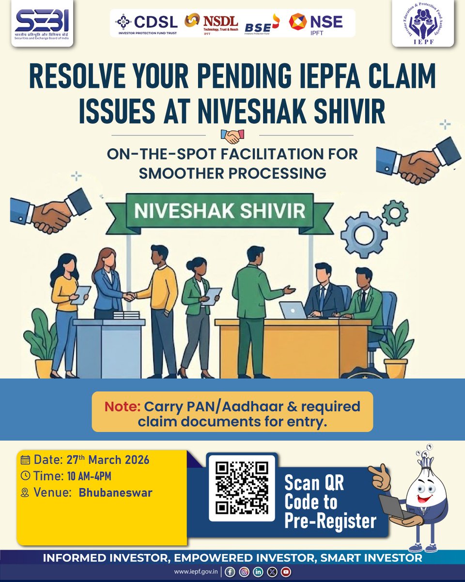 IEPFA (Investor Education and Protection Fund) tweet media