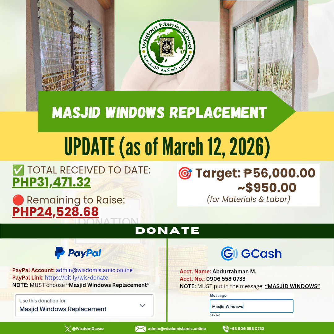 Wisdom Islamic School, Davao City Inc. tweet media