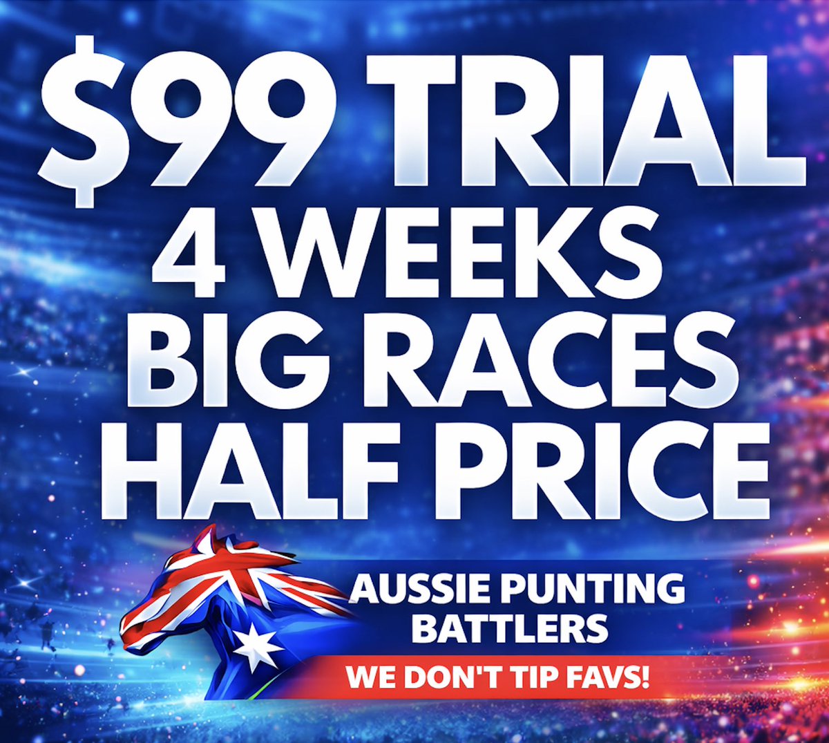 Aussie Punting Battlers tweet media