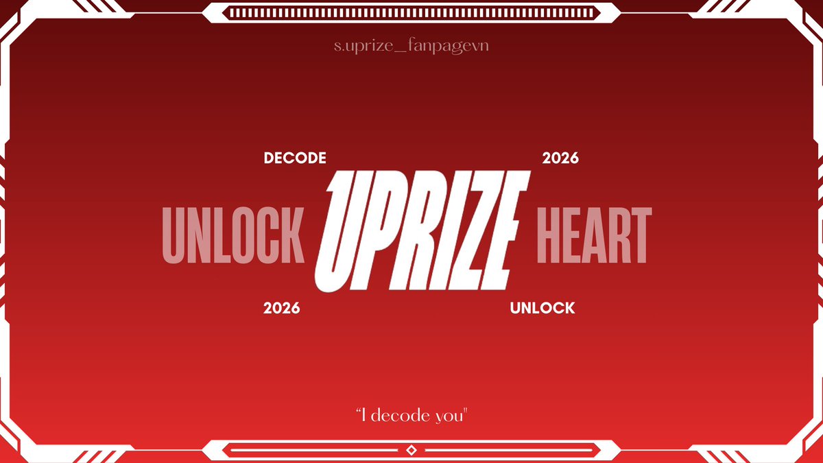 S.UPRIZE - Fanpage UPRIZE VN tweet media