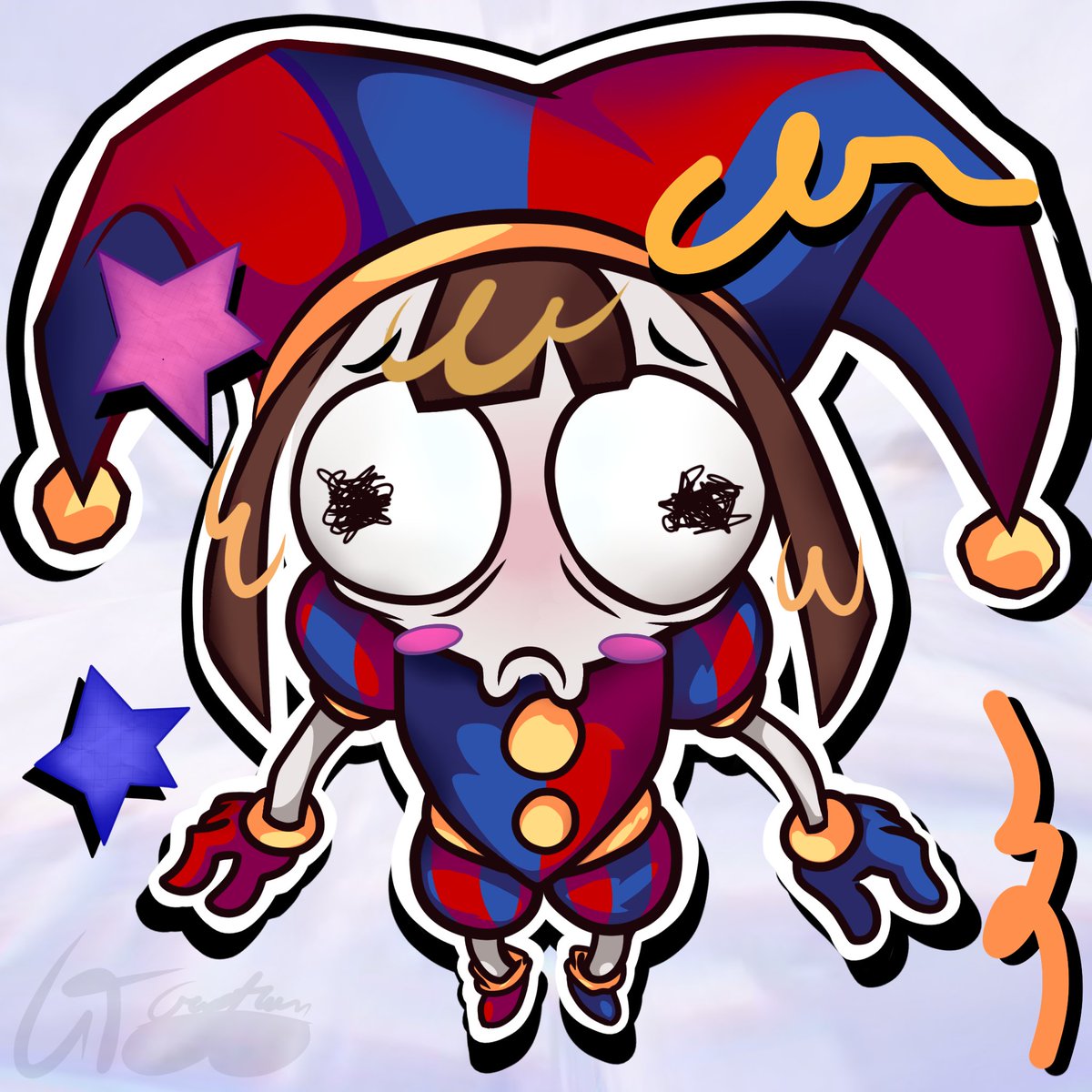 El_CreepTun's tweet photo. Pomni  :v

#TADC #theamazingcircusdigital #Pomni https://t.co/Y3lCHmbHhD