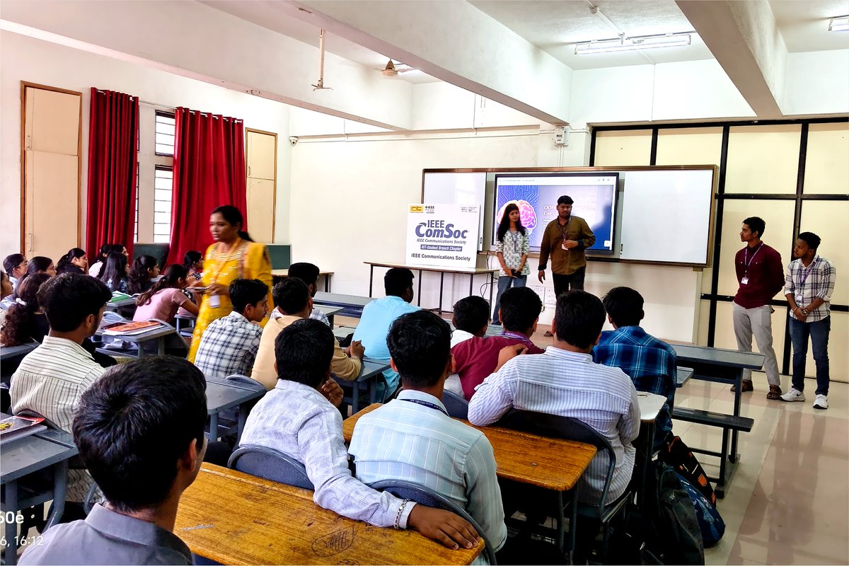 ritindia1983's tweet photo. 🚀 IEEE Technical Talk on OOPS &amp; JavaOn 20 Feb 2026, the IEEE Communication Society organized a student-to-student technical session for S.Y. https://t.co/jQq9400LSP students on “Flow of OOPS to Core Java.”fundamentals.#IEEE #IEEEComSoc #OOPS #CoreJava #PeerLearning https://t.co/jthZfUCjyn