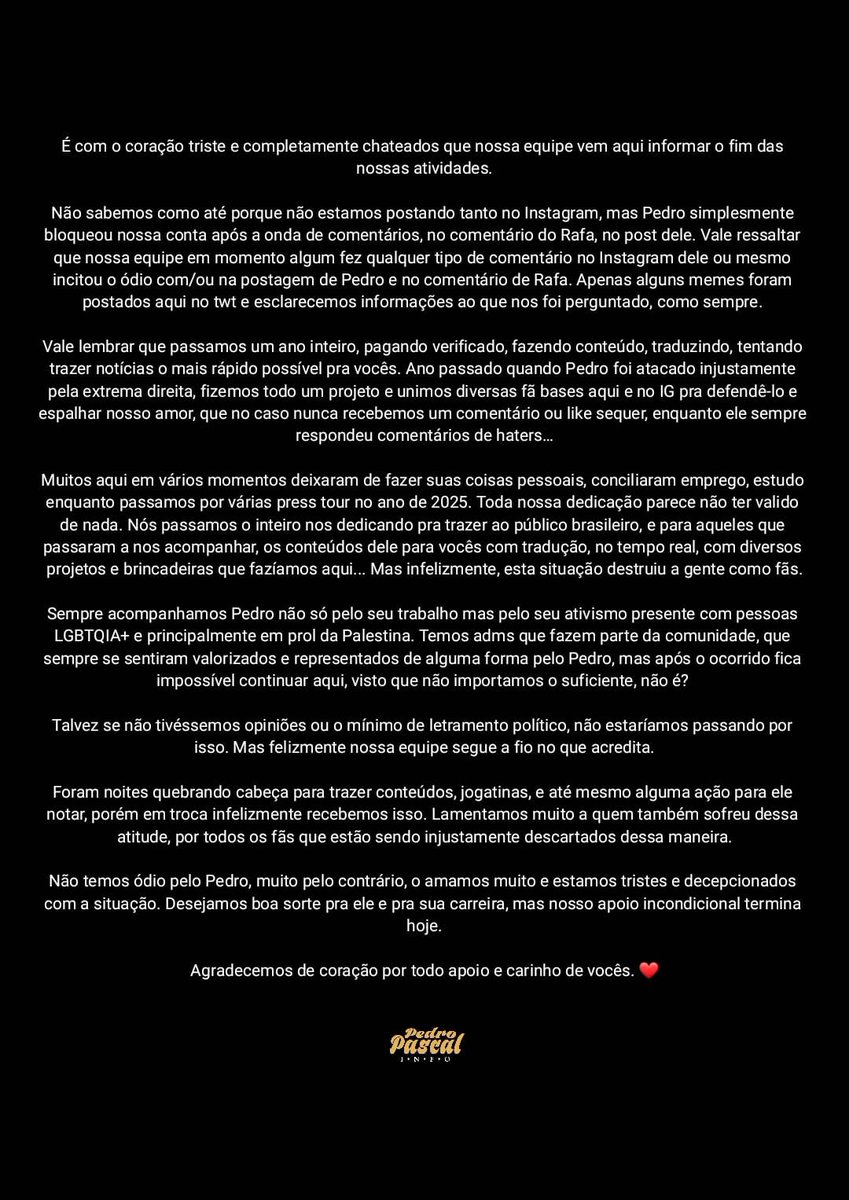 Muito obrigado! 🤍