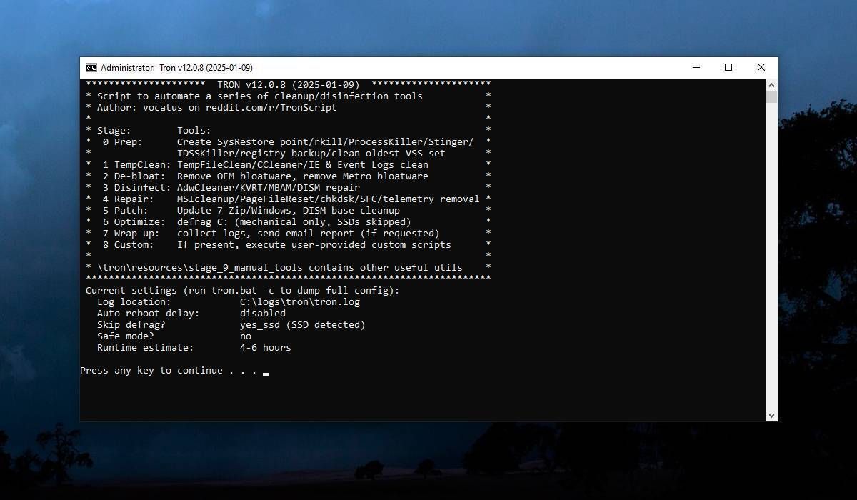 GeekOnTheLoose's tweet image. Tron Script v12.0.8
OlderGeeks.com is an official mirror for Tron Script.
A powerful automated collection of batch files that runs multiple cleanup, disinfection and repair tools to help restore poorly running Windows PCs. 
oldergeeks.com/downloads/file… 
 #ComputerRepair