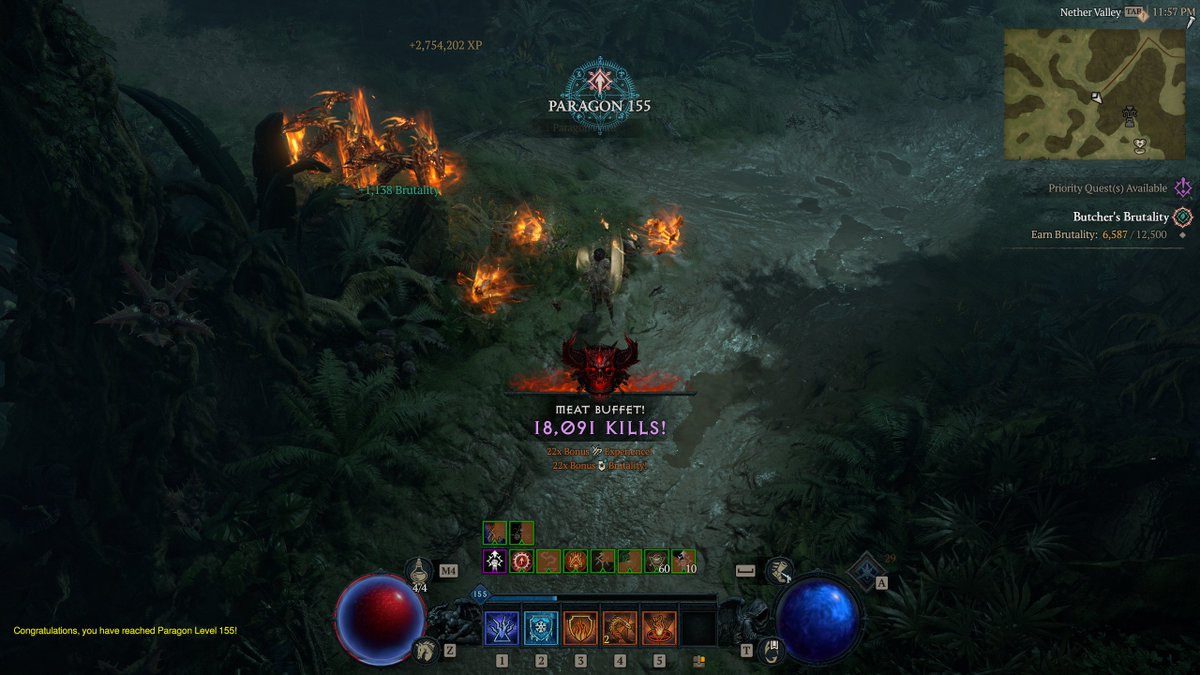 GentlyLive's tweet photo. @Diablo 
Is this an ok killstreak? https://t.co/k8uD6CEmyx