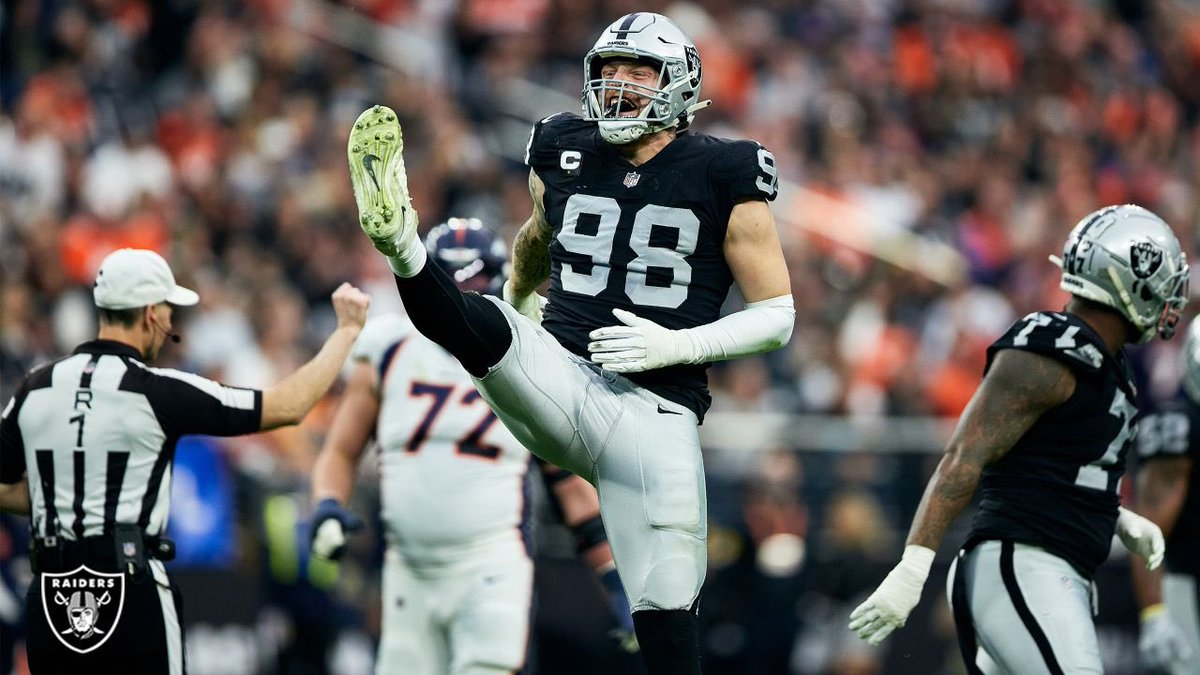 nickwalt's tweet image. So the #Raiders defense just added…
▪️ Extra motivated Maxx Crosby
▪️ Kwity Paye
▪️ Quay Walker
▪️ Nakobe Dean
▪️ Malcolm Koonce 
▪️ Eric Stokes
▪️ Taron Johnson
▪️ Coveted young coach Rob Leonard as DC

Vegas has a thing or two going for them after free agency and Maxx madness