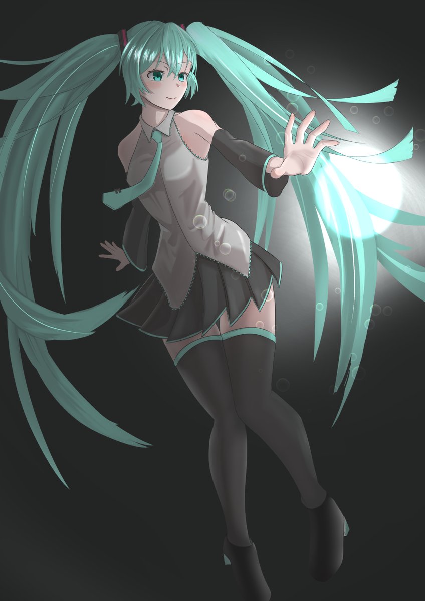oppo_tail54's tweet photo. ＃初音ミク https://t.co/IaSzGKIHl4