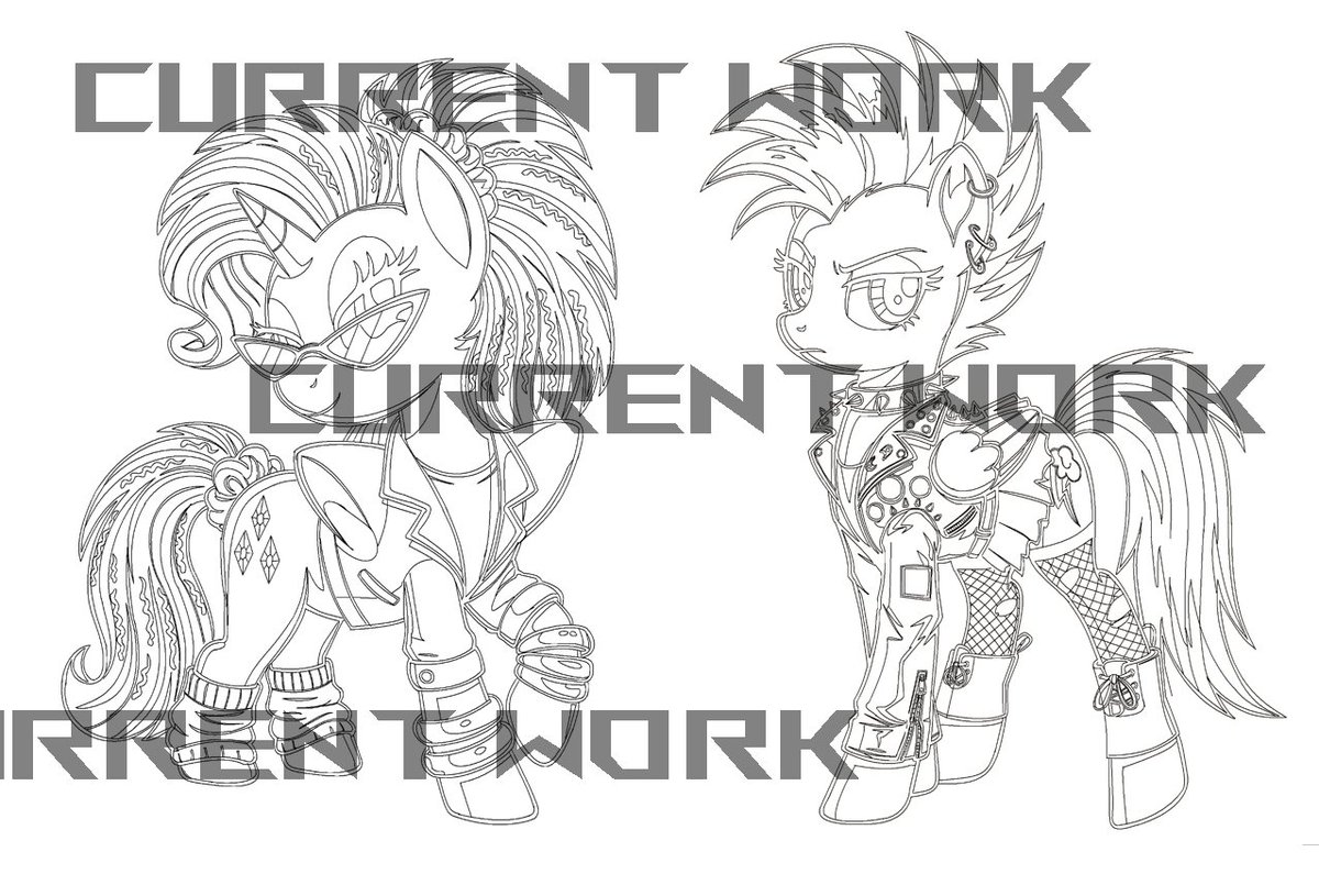 Heimantoucn's tweet photo. Been working on some MLP art in my spare time #mylittlepony #mlp #fashion #fashionblogger  1980's London fashion Style https://t.co/p90ndbVr5N