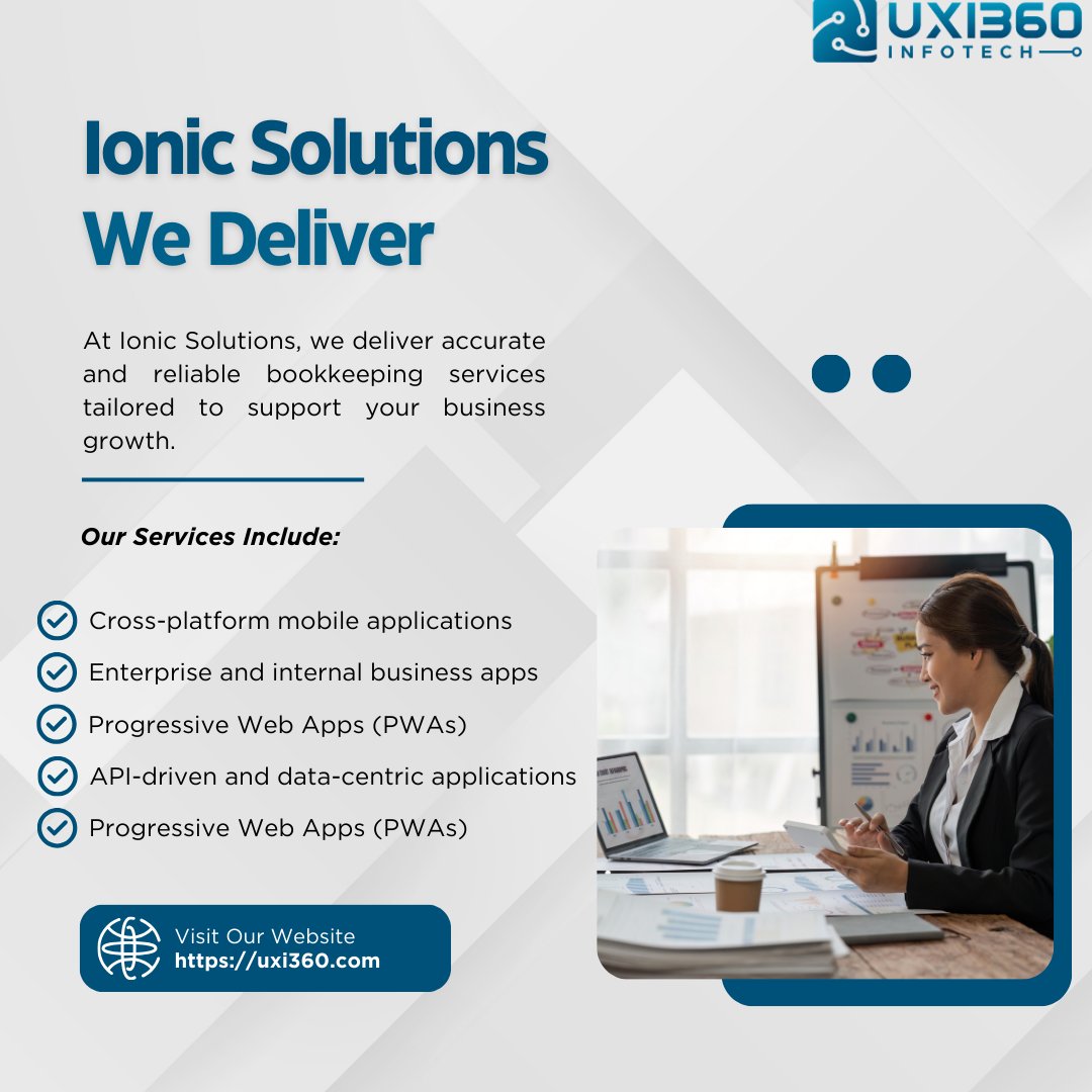 Uxi360InfoTech's tweet image. Build powerful cross-platform apps with UXI360 InfoTech 🚀
We deliver Ionic solutions including:
✔ Mobile apps
✔ Enterprise systems
✔ PWAs
✔ API-driven applications
Scale your business with modern technology.
🌐uxi360.com/services/mobil…
#UXI360 #Ionic #AppDevelopment #PWA