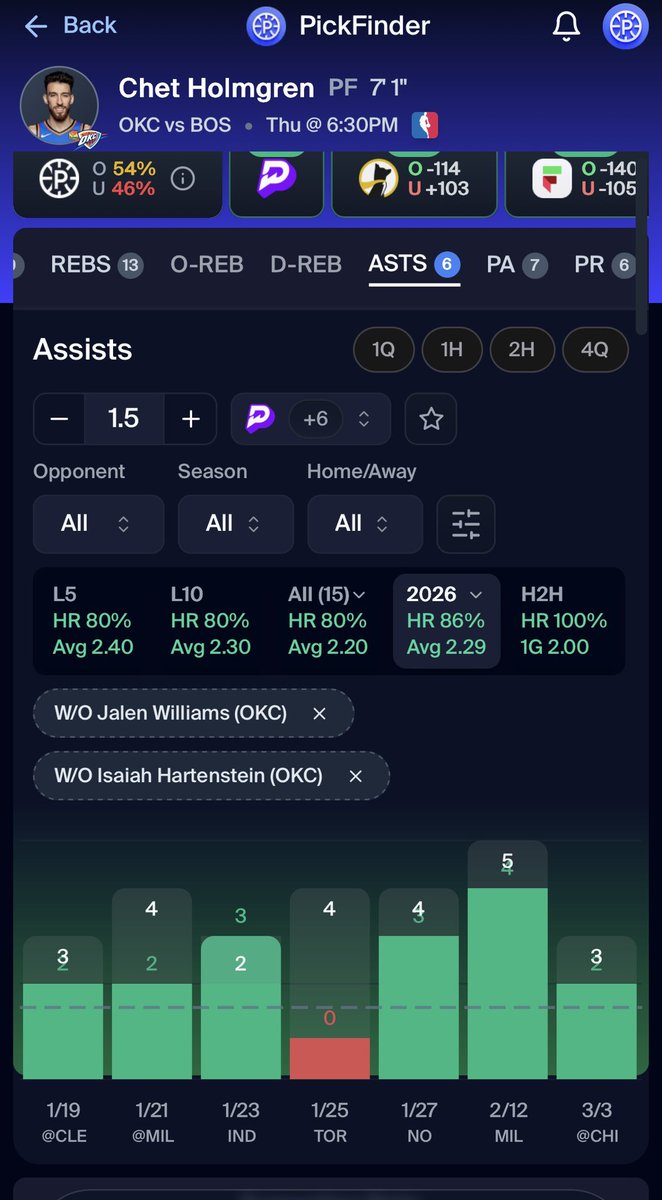 PickFinder tweet media