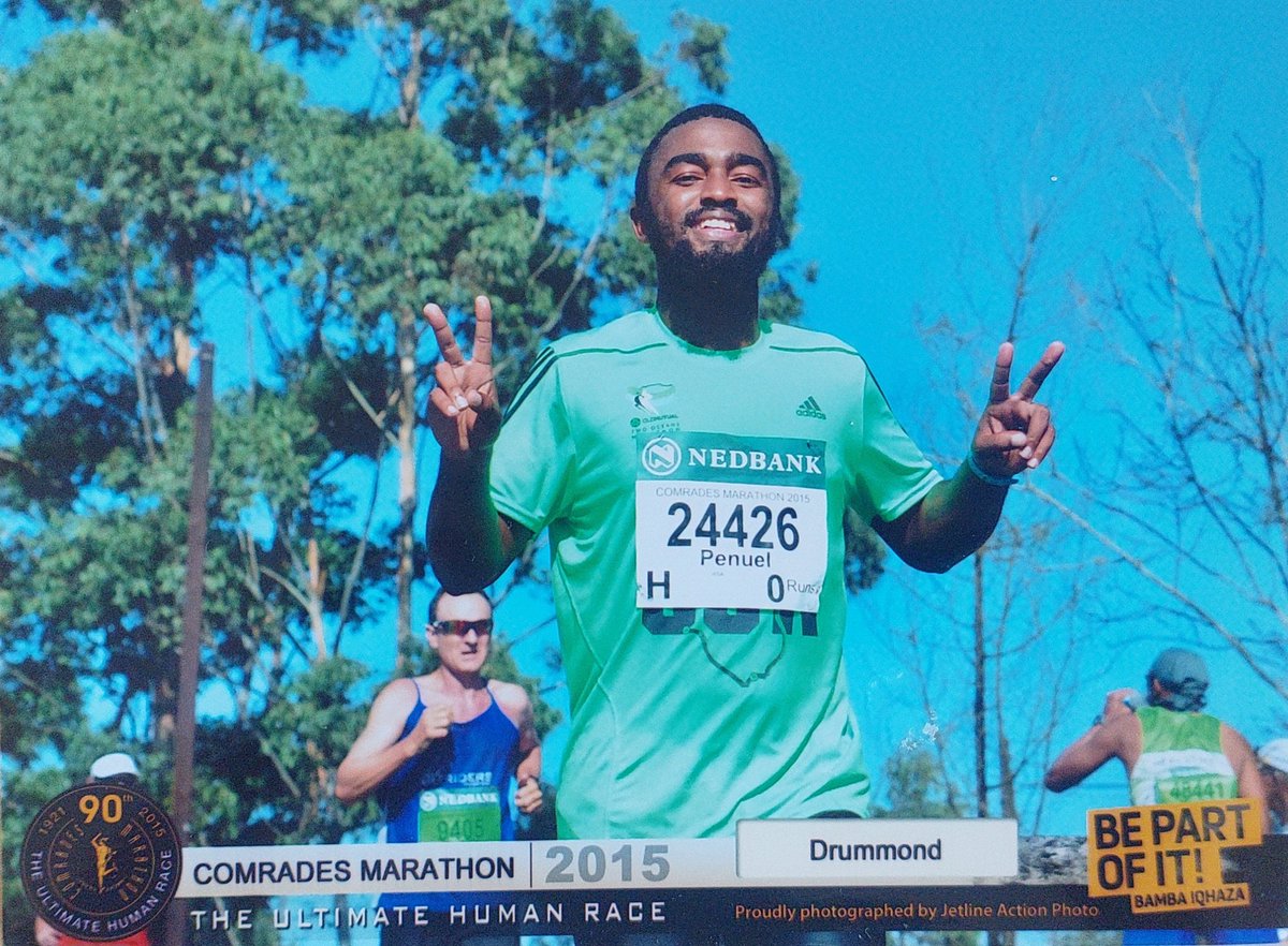 penuelist_'s tweet photo. Throwback to 3 dope marathons that I ran, among the over 30 other races I partook in:

1. Soweto Marathon in JHB, 2014
2. Two Oceans Marathon in CT, 2015
3. Comrades Marathon in DBN/PMB, 2015

These were good times... I'm grateful ❤️🙏🏽 https://t.co/ToY9OkimY7